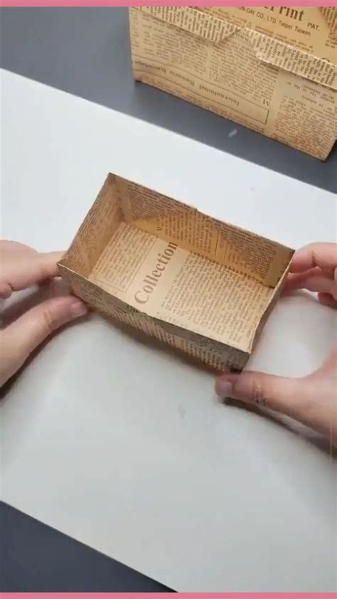 Image result for How to Make a Box Using Paper