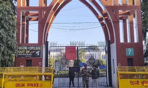 Amid protest, Jamia students accuse university of pasting personal ...