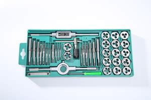 GSK Cut 40pcs Metric Tap and Die Set M3 to M12 Thread Repair Thread ...