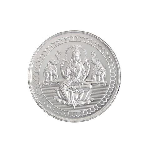 Silverwala 999 Purity 10 Gram Lakshmi Ji Silver Coin : Amazon.in: Jewellery