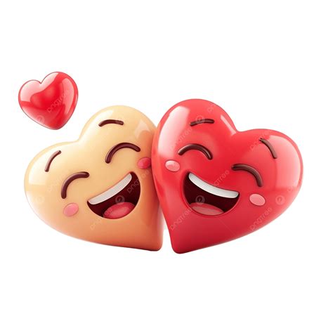 Love Cute Couple Heart Emoji, Cute, Heart, Emoji PNG Transparent Image and Clipart for Free Download
