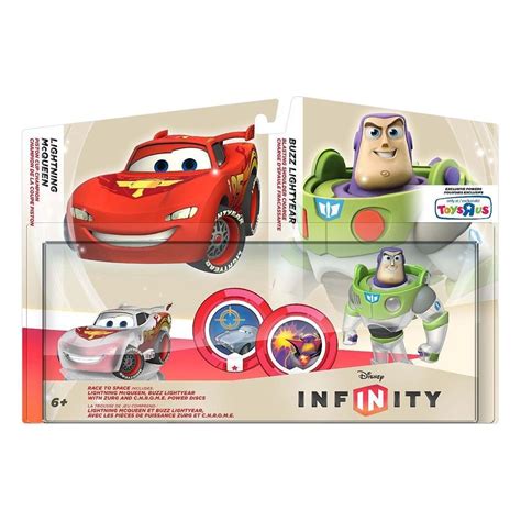 Buy Disney Infinity Race to Space Pack Crystal Lightning McQueen and ...