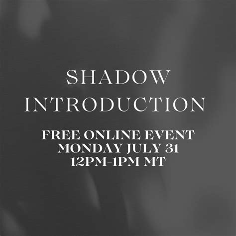 Image result for Shadow Introduction