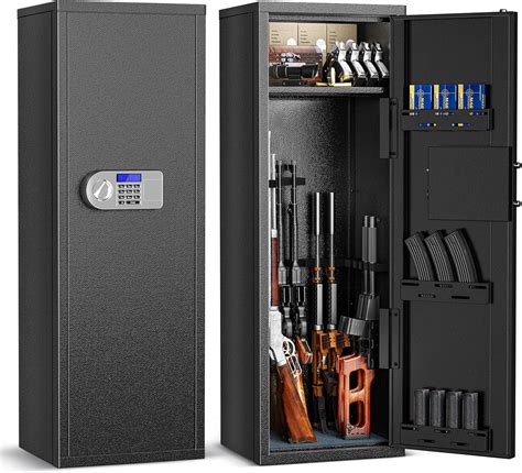Amazon.com: Riddost Rifle Gun Safe for Guns,Assembled Gun Cabinets for ...