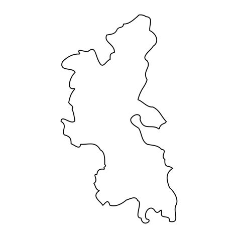 Premium Vector | Buckinghamshire map administrative county of england vector illustration