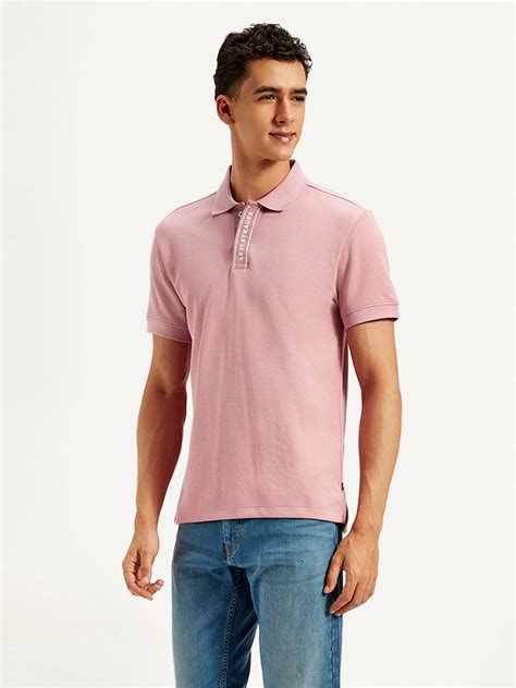 Men's Solid Slim Fit Polo T-Shirt – Levis India Store