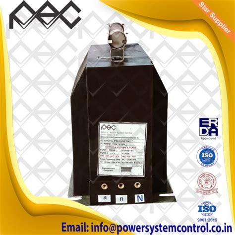 11KV Single Phase Potential Transformer - Power System Control
