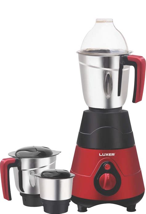 Buy luxer Corian 550 - Watt Mixer Grinder (Red) Online at Low Prices in ...