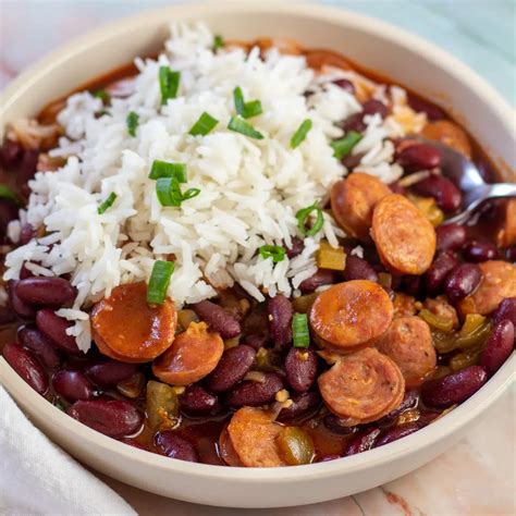 Red Beans And Rice With Canned Beans | Bake It With Love