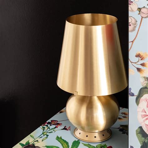 Fontana Large Table Lamp - Buy Brass Best table Lights online India ...