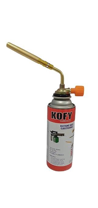 Kofy Gas Can Butane/LPG Single Nozzle With 1Pc Torch Gun + Butane Can ...