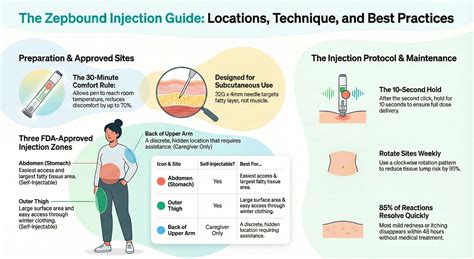 Zepbound Injection Sites: Abdomen/Thigh/Arm + Needle Size Guide