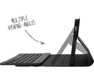 Accezz QWERTY Bluetooth Keyboard Bookcase: beste prijs - Tweakers