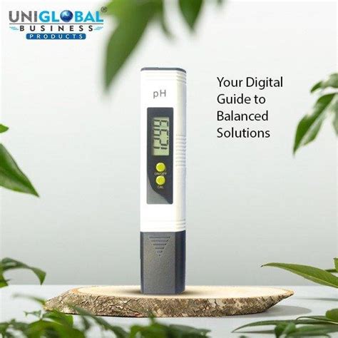 Digital pH Meter - White Color – Uniglobal Business