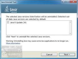 Java Uninstall Tool 的图像结果
