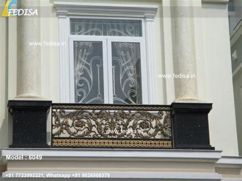 Steel Railing Chajja Grill Design For Utility Handrail Design For Sitout