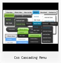 Image result for Cascading Menu Example