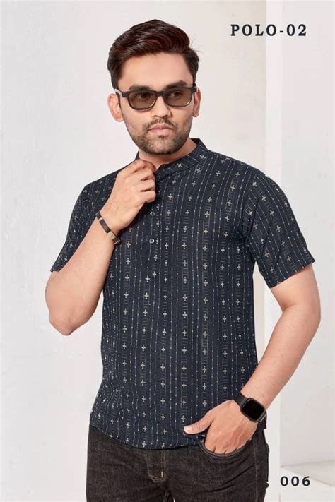 Polo 02 Cotton Designer Mens Shirt Collection