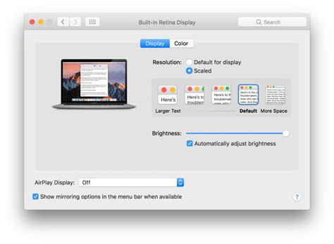 Image result for MacBook Pro Screen Change Resolution