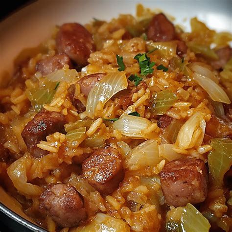 Cajun Cabbage Jambalaya