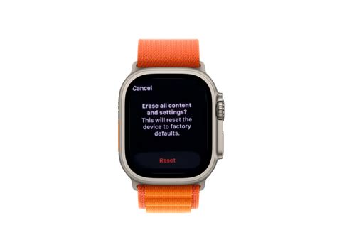 Resetting Apple Watch 的图像结果