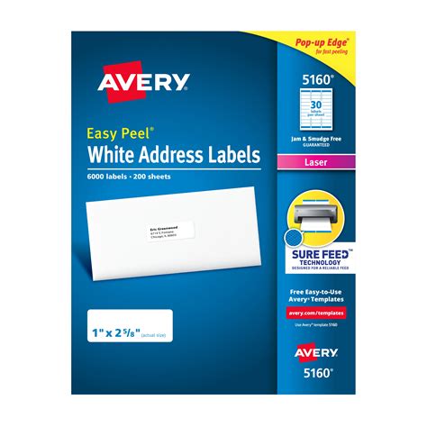 Staples White Return Address Labels Template - Detrester.com