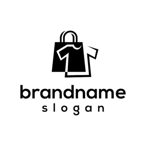Gráfico vetorial de modelo de design de logotipo de roupas | Vetor Premium