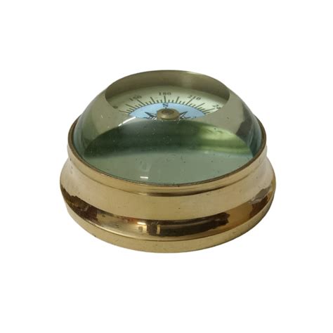 Brass Lenticular Compass With a Floating Dial - Paper Weight – MARINERSKART