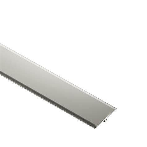 Schluter Vinpro-T 1in. Wide Transition Aluminum Brushed Nickel | Floor ...