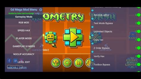 Geometry Dash Mod Menu Not Mega Hack for PC 的图像结果