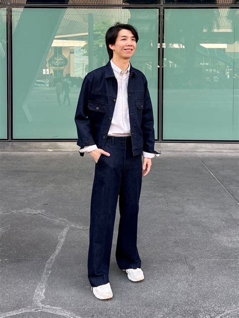 Check styling ideas for「Denim Trucker Jacket、Wide Trouser Jeans」| UNIQLO IN