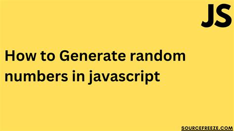 Image result for How to Get a Random Number JavaScript