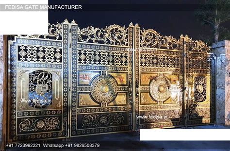 Steel Gate Design Catalogue Main Gate Grill Design Loha Gate Design ...