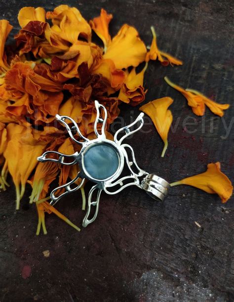 Buy Larimar Pendant Sterling Silver Pendant Star Shape Pendant Online ...