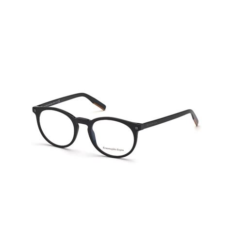 Buy Ermenegildo Zegna Black Plastic Frames Online