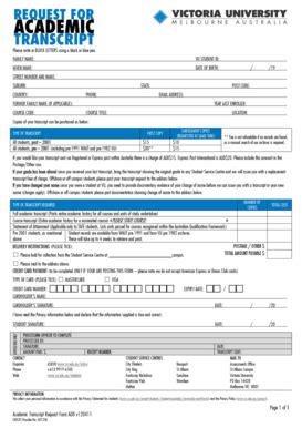 Fillable Online scs cuhk edu Request for an academic transcript form ...