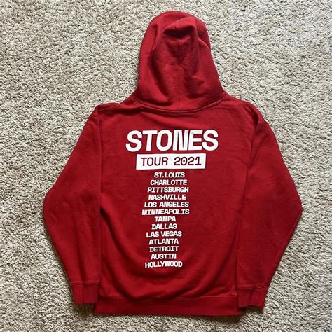 Men's Red Hoodie | Depop