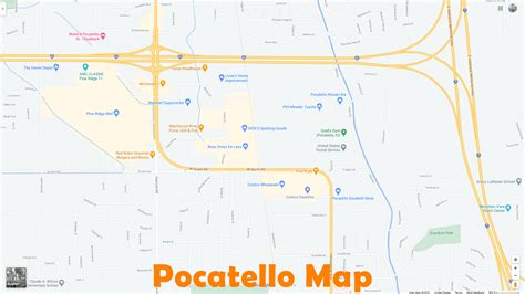 Pocatello, Idaho Map