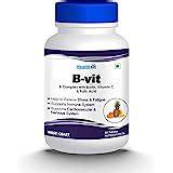 Healthvit B-Vit Vitamin B complex with Biotin, Vitamin C and Folic Acid ...