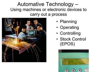 Image result for Process Technology in Operations Management