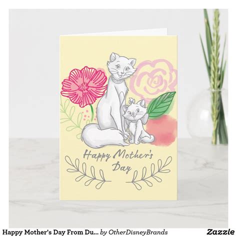 Happy Mother's Day From Duchess & Marie Card | Zazzle | Happy mothers ...
