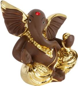 StatueStudio Polyresin Ganesha Idol For Home Decor Showpiece Office ...
