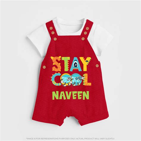 Stay Cool Dungaree Set | Custom Baby Dungaree Set for Chill Kids ...