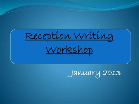 Image result for Reception Writing