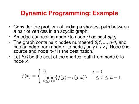 Image result for Dynamic Programming Graphs