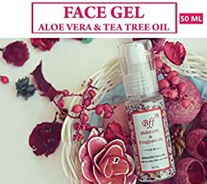 Bff Skincare & Fragrances Hydrating Aloe Vera Face Gel with Tea Tree ...
