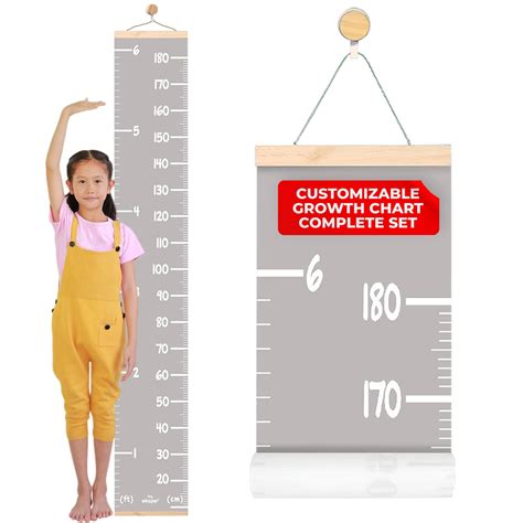 Height Chart For Kids Customizable Kids Height Wall Chart Stickers ...