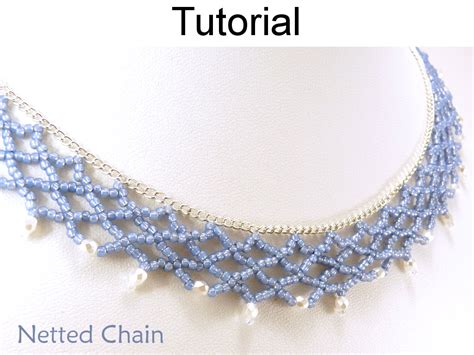 Beading Stitch Tutorials Netting 的图像结果