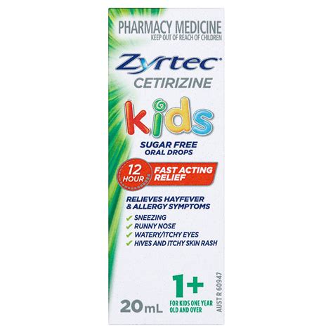Zyrtec Oral Drops | Zyrtec Dosage for Kids | Zyrtec Children’s Liquid ...