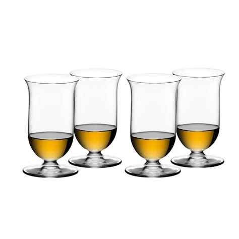 Riedel Vinum Single Malt Whiskey Glass, Set of 4 : Amazon.in: Home ...